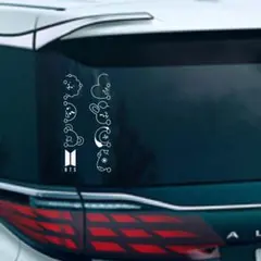 【591】ステッカー　EXO NCT seventeen セブチ BTS 車 591】ステッカー EXO NCT seventeen セブチ BTS 車 - メルカリ