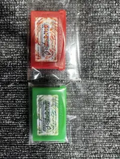 【赤緑セット】ポケモン ファイアレッド＆リーフグリーン GBA 箱なし動作確認済