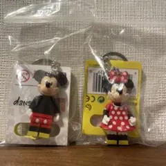 レゴ　ミッキー、ミニー　キーチェーン