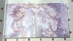 プロセカ 暁山瑞希 東雲絵名ミニ色紙 第53弾A 53A 特訓後