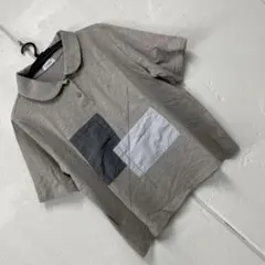 訳ありCreald 丸襟 半袖 ポロシャツ