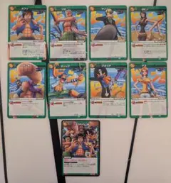ワンピース トミラクルバトルカードダス9枚セット
