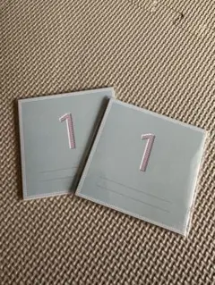 ニューボーンフォト用カード 2枚セット