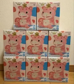 快獣ブースカ 鎮座獣 快獣ブースカ ピンクカラーver. 8点セット
