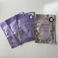 DECORTÉ シートマスク（ローション/乳液） 4枚セット　コスメデコルテ