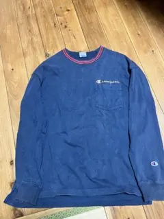 Champion ネイビー トレーナー Lサイズ