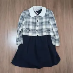 フォーマルドレス チェック柄 ジャケットセット　115