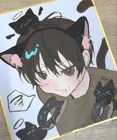 手描きイラスト アート・写真