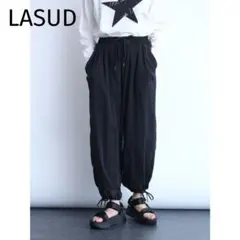 新品✨️ ラシュッド シアー パラシュートパンツ カジュアルパンツ ヤマダヤ 黒のサムネイル
