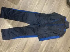 【美品】adidas CLIMAPROOF ジャージ上下セット ネイビー/ブルー