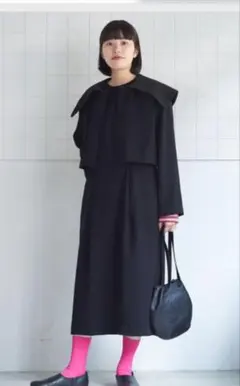 未使用タグ付き☆ビュルデサボン　ダブルクロスBig collar ブルゾンのサムネイル
