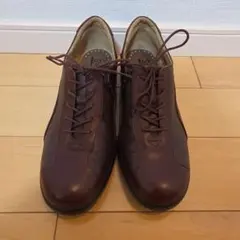 【美品・ケア済】ムーンスター スポルス 本革 コンフォートシューズ 23 4Eのサムネイル