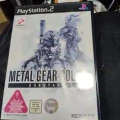 cd4 METAL GEAR SOLID 2 SUBSTANCE