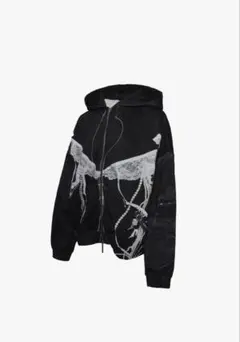 theredthread print hoodie 2 toys blackのサムネイル