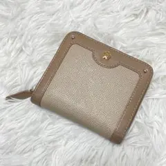 2026年最新】MARY QUANT カラー：ベージュ系 レディース 二つ折り財布