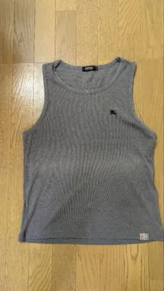 BURBERRY BLACK LABEL タンクトップ グレー