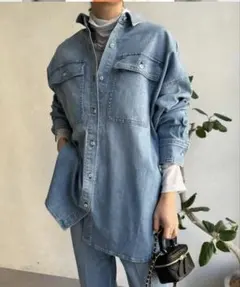 HealthyDENIM✳︎オーバサイズデニムシャツ✳︎サイズ1