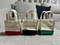 DEAN & DELUCA ミニトートバッグ 3個セット