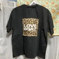 LOVEBOAT ラブボート　tシャツ 豹柄　黒のサムネイル