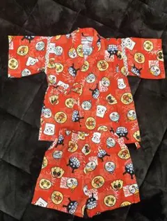 アンパンマン　甚平　赤　90