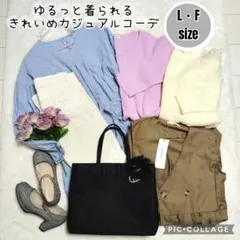 大人上品カジュアル/オフィス通勤通学休日ママコーデ/まとめ売り/フェミニンカラー