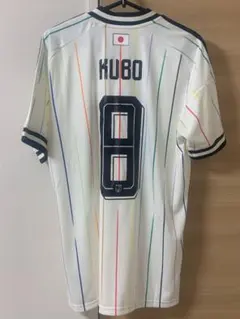 日本代表アウェイユニフォーム 久保 8番 adidas 正規品2XL半袖【新品