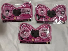 サンリオ　マイメロディ　メロクロ　アニバーサリー　Happyくじ　缶バッジセット