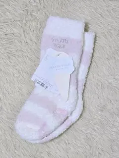 GELATO PIQUE キッズー靴下 ホワイト・ピンク