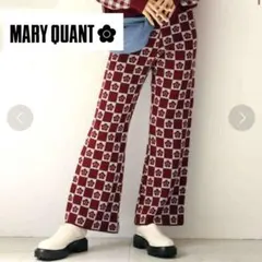 MARY QUANT マリークヮント デイジーチェッカージャガードパンツのサムネイル