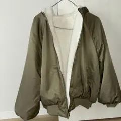 オリーブ色 #MA-1 #ジャケット #フード付き