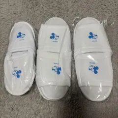 スリッパ3セット　Disney/ホテル　ミッキー　K26162