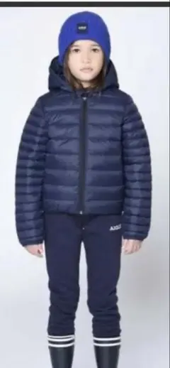 Aigle キッズ ダウン ネイビー 100cm