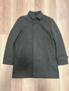 ワークマン プレミアムステンカラーコート SOLOTEX使用 グレー チャコール