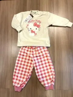 Sanrio サンリオ　キッズフリースパジャマ　ハローキティ　90