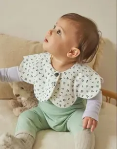 コニー KONNY Bib スタイ ローリング モダンフラワー