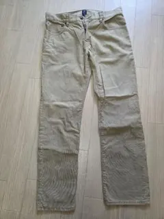 Gap Straight Fit コーデュロイパンツ ベージュ W32 L30のサムネイル