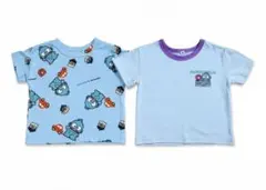 新品 ハンギョドン Tシャツ ライトブルー　90cm 2枚セットのサムネイル