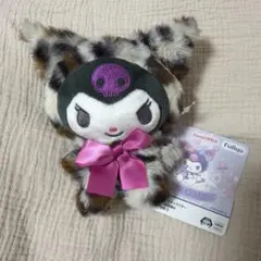 サンリオ　クロミ アニマルフードぬいぐるみ ヒョウ柄