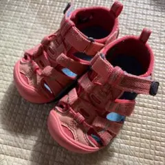 KEEN サンダル　ピンク　オレンジ 　12.5
