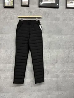 【新品】新ダウンパンツ、黒Mサイズ 寒がりさんの暖かパンツ！