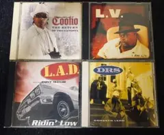 L.A.D Coolio D.R.S L.V. 4枚セット G-rap
