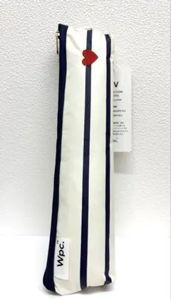 Wpc晴雨兼用折りたたみ傘新品タグ付軽量ホワイトハート