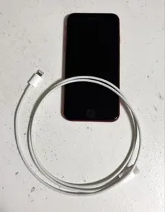 美品　iPhoneSE 第二世代64G 純正バッテリー81% レッド
