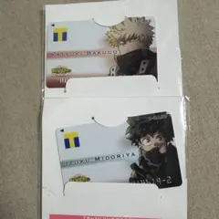 僕のヒーローアカデミア Tカード 2枚セット