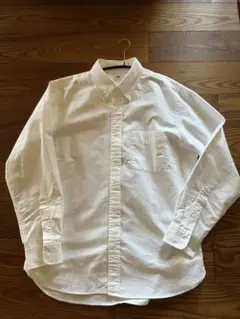 UNIQLO オックスフォードシャツ オフホワイト L