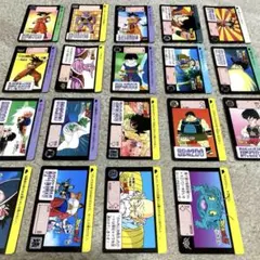 【当時物】ドラゴンボール 本弾(第5•6弾) ノーマルカード 計19枚セット