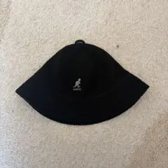 KANGOL（カンゴール）のバケットハット《黒》