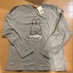 miffy ミッフィー 長袖Tシャツ LL グレーのサムネイル