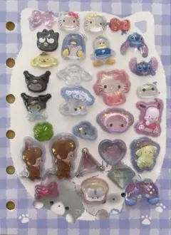 国内正規品　ボンボンドロップシール　うるちゅる　サンリオ　ディズニー　おすそ分け