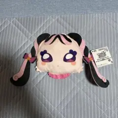キミとアイドルプリキュア メロロン ストラップ付き顔型ぬいぐるみポーチ